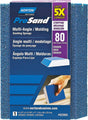 Norton ProSand 82068 Sanding Sponge, 4-1/2 in L, 3-11/16 in W, 80 Grit, Coarse, Aluminum Oxide Abrasive