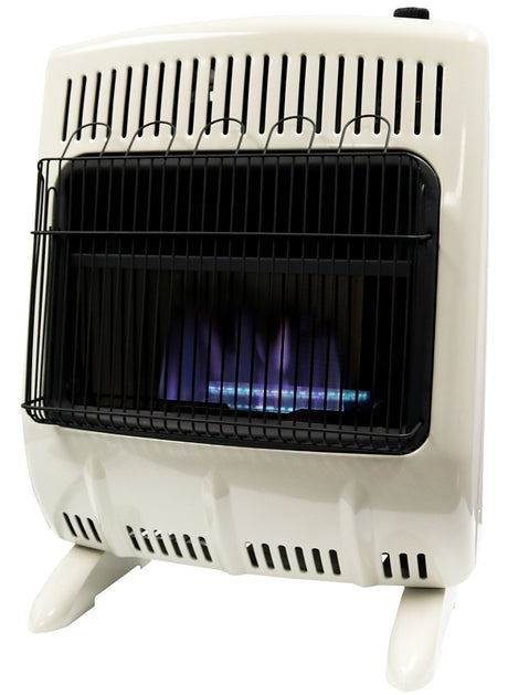 Mr. Heater MHVFDF20BFT Series Vent-Free Blue Flame Heater, 700 sq-ft Heating Area, 20 lb Fuel Tank, 20,000 Btu