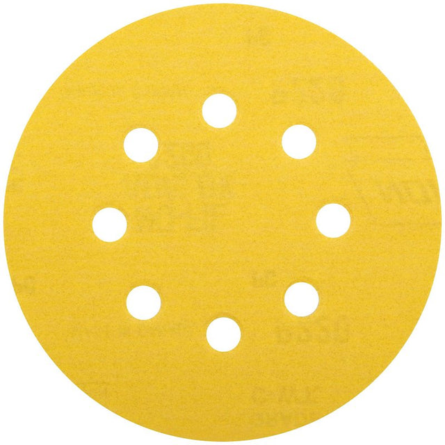 SANDING DISC 8HOLE 220GRIT 5IN