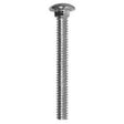 Reliable CBHDG125CT Carriage Bolt, 1/2-13 Thread, 5 in OAL, A Grade, Steel, Galvanized, Coarse, Full Thread