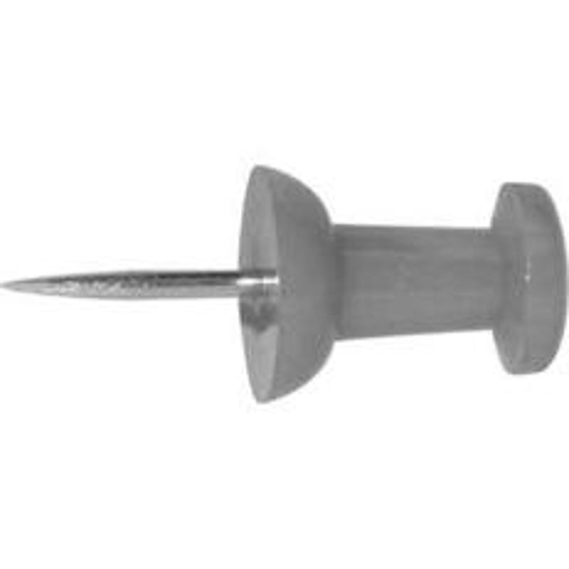 Reliable CPPMR Push Pin, Plastic, Assorted, Pack of 5