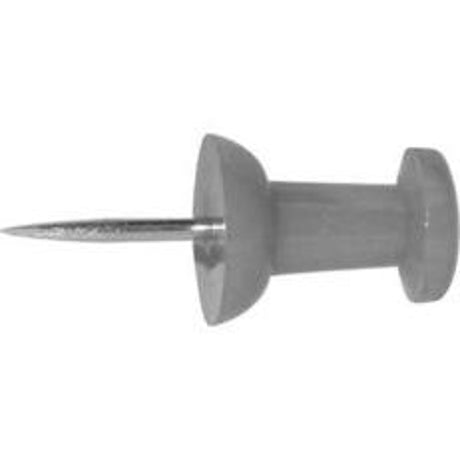 Reliable CPPMR Push Pin, Plastic, Assorted, Pack of 5