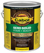 Cabot 140.0001437.007 Deck and Siding Stain, Natural Flat, Cordovan Brown, Liquid, 1 gal, Pack of 4
