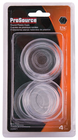 ProSource FE-50800-PS Furniture Glide, Plastic, Clear, Clear, 2-1/4 x 2-1/4 x 9/16 in Dimensions