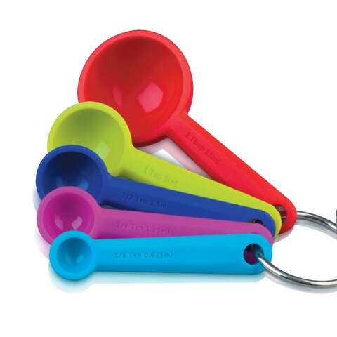 Zeal Silicone Assorted Measuring Spoon, Pack of 24