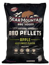 Bear Mountain FK12 Series BBQ Pellet, Apple, 20 in L, Hardwood, 20 lb Bag