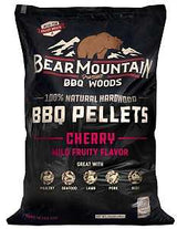 Bear Mountain FK13 Series BBQ Pellet, Cherry, 20 in L, Hardwood, 20 lb Bag