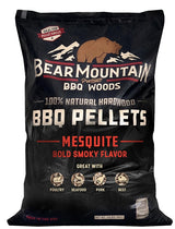 Bear Mountain FK17 Series BBQ Pellet, Mesquite, 20 in L, Hardwood, 20 lb Bag