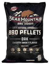 Bear Mountain FK18 Series BBQ Pellet, Oak, 20 in L, Hardwood, 20 lb Bag