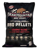 Bear Mountain FK99 Series BBQ Pellet, Gourmet Blend, 20 in L, Hardwood, 20 lb Bag