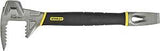 STANLEY 55-119 Utility Bar, 15 in L, Beveled Tip, 1 in Chisel Blade Width Tip, Steel, 1 in Dia, 5 in W