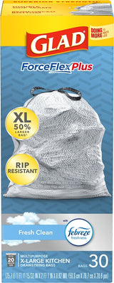 BAG TRASH FRSH CLN SCNT XL 20G