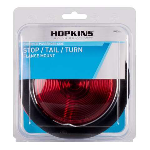 Hopkins Red Round Stop/Tail/Turn Light/Signal, Pack of 2