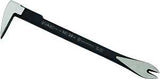 STANLEY 55-114 Claw Bar, 10 in L, Beveled Tip, HCS, 1-1/2 in Dia, 4 in W