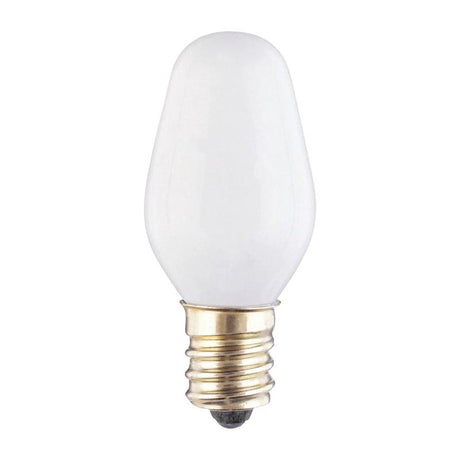 Westinghouse 7 W C7 Specialty Incandescent Bulb E12 (Candelabra) White 2 pk, Pack of 10
