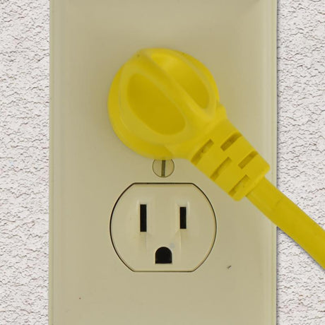 Conntek Indoor or Outdoor 9 ft. L Yellow Extension Cord 16/3 SJTW