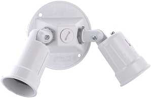 Hubbell 5625-1 Lamp Holder, Combination, Weatherproof, 3.336 in L x 8 in W x 4.125 in H Dimensions, 120 V