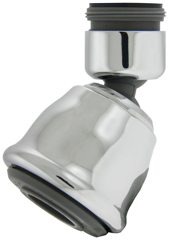 Plumb Pak PP800-220LF Faucet Aerator, Plastic, Chrome, 1.5 gpm