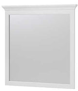 Craft + Main Hollis Series HOWM3232 Framed Mirror, 32 in L, 32 in W, White Frame