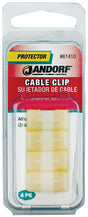 Jandorf 61410 Cable Clip, Clamping Range: 1/8 in, Nylon, Natural