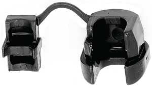 Jandorf 61415 Cord Protector, For: 12/3, 14/3, 16/2, 16/3, 18/2, 18/3 ga Wire, Nylon, Black