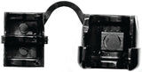 Jandorf 61416 Cord Protector, For: 14/2, 14/3 and 12/2 ga Wires, Nylon, Black