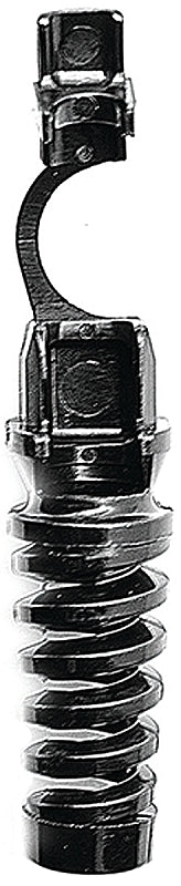 Jandorf 61418 Cord Protector Spring, For: 14/2, 16/2 and 16/3 ga Wires, Nylon, Black