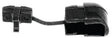 Jandorf 61424 Cord Protector, For: 18/2, 18/3, 16/2 Flat Black Cross Section Wires, Nylon, Black