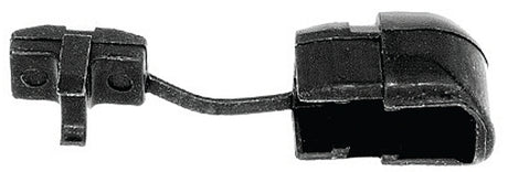Jandorf 61424 Cord Protector, For: 18/2, 18/3, 16/2 Flat Black Cross Section Wires, Nylon, Black