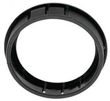 Jandorf 61436 Conduit Bushing, Nylon, Black, 1-5/8 in Dia Panel Hole, 0.453 in Thick Panel