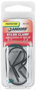 Jandorf 61451 Cable Clamp, 3/4 in Max Bundle Dia, 1/2 in W, Nylon, Black