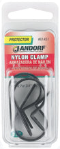 Jandorf 61451 Cable Clamp, 3/4 in Max Bundle Dia, 1/2 in W, Nylon, Black