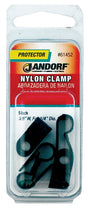 Jandorf 61452 Cable Clamp, 1/4 in Max Bundle Dia, 3/8 in W, Nylon, Black