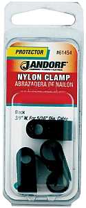 Jandorf 61454 Cable Clamp, 5/16 in Max Bundle Dia, 3/8 in W, Nylon, Black