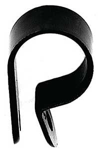 Jandorf 61455 Cable Clamp, 5/8 in Max Bundle Dia, 1/2 in W, Nylon, Black