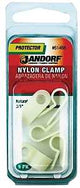Jandorf 61466 Cable Clamp, 1/4 in Max Bundle Dia, 3/8 in W, Nylon, Natural