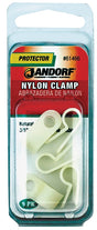 Jandorf 61466 Cable Clamp, 1/4 in Max Bundle Dia, 3/8 in W, Nylon, Natural