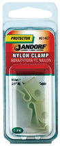 Jandorf 61467 Cable Clamp, 1/8 in Max Bundle Dia, 3/8 in W, Nylon, Natural