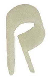 Jandorf 61469 Cable Clamp, 5/16 in Max Bundle Dia, 3/8 in W, Nylon, Natural