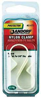 Jandorf 61470 Cable Clamp, 5/8 in Max Bundle Dia, 1/2 in W, Nylon, Natural