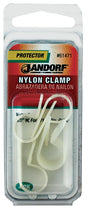Jandorf 61471 Cable Clamp, 7/16 in Max Bundle Dia, 3/8 in W, Nylon, Natural