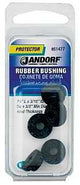 Jandorf 61477 Conduit Bushing, 3/16 in Dia Cable, Rubber, Black, 3/16 in Thick Panel