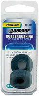 Jandorf 61481 Conduit Bushing, 3/8 in Dia Cable, Rubber, Black, 5/16 in Thick Panel