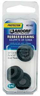 Jandorf 61482 Conduit Bushing, 3/8 in Dia Cable, Rubber, Black, 3/16 in Thick Panel
