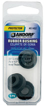 Jandorf 61482 Conduit Bushing, 3/8 in Dia Cable, Rubber, Black, 3/16 in Thick Panel