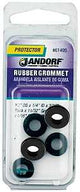 Jandorf 61495 Grommet, 1/4 in ID, 1/2 in OD, Rubber, Black, 3/16 in Thick Panel