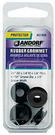 Jandorf 61498 Grommet, 1/4 in ID, 5/8 in OD, Rubber, Black, 1/4 in Thick Panel