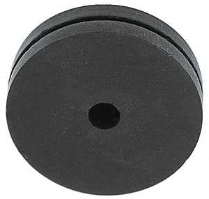 Jandorf 61513 Grommet, 1/4 in ID, 1-1/2 in OD, Rubber, Black, 7/16 in Thick Panel