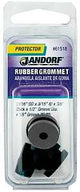 Jandorf 61518 Grommet, 3/16 in ID, 11/16 in OD, Rubber, Black, 3/8 in Thick Panel