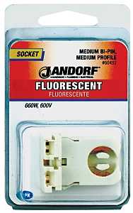 Jandorf 60492 Lamp Socket, Medium Profile, 600 V, 660 W